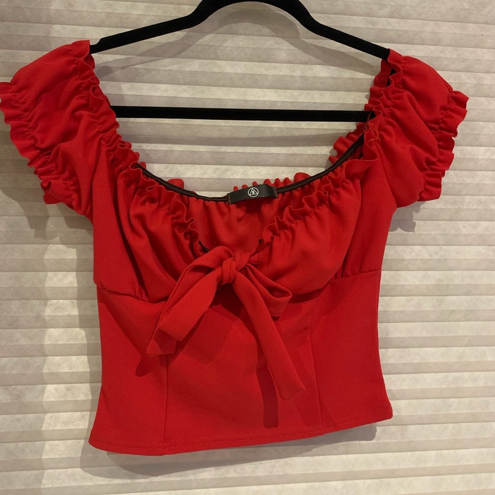 Missguided milkmaid top